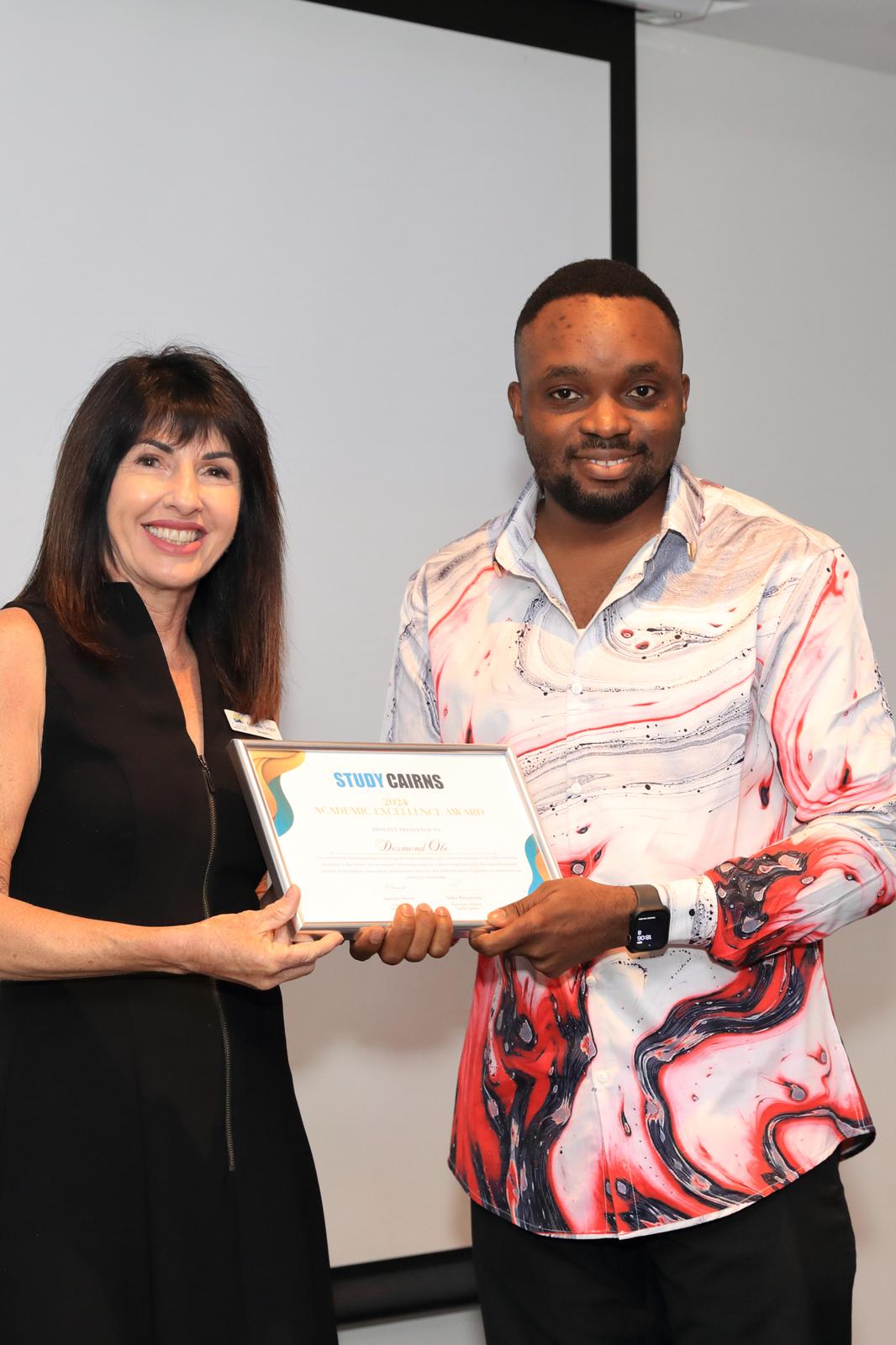 Novotel award presentation